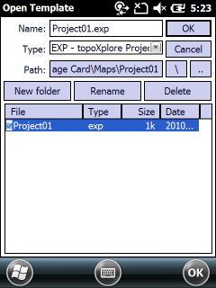Selecting_a_Project_template